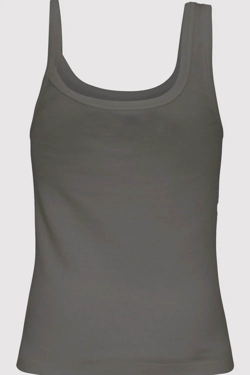 Organic Cotton Asymm Tank -|St. Agni Cheap