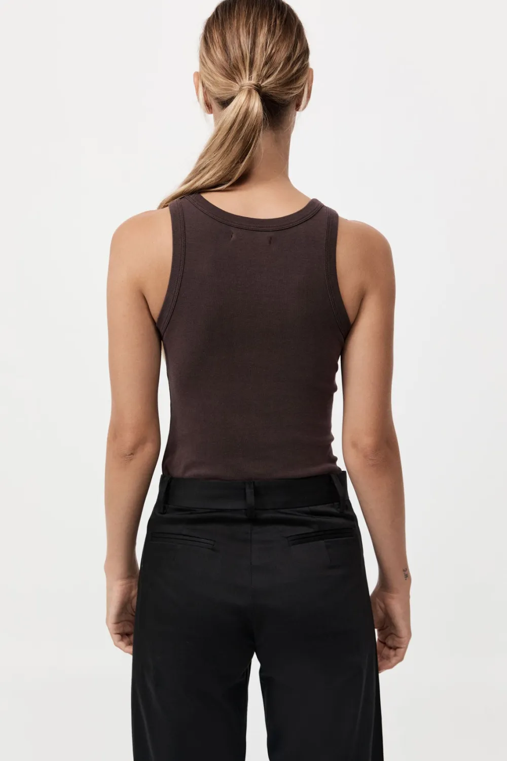 Organic Cotton Bateau Tank -|St. Agni Discount