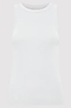 Organic Cotton Bateau Tank -|St. Agni Sale