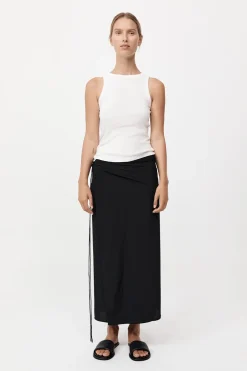 Organic Cotton Bateau Tank -|St. Agni Fashion