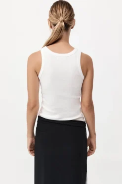 Organic Cotton Bateau Tank -|St. Agni Fashion