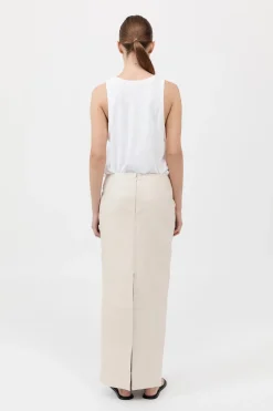 Organic Cotton Boxy Tank -|St. Agni Discount