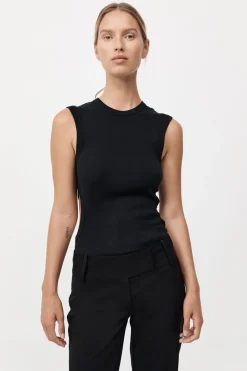 Organic Cotton Cut Out Tank -|St. Agni Best Sale