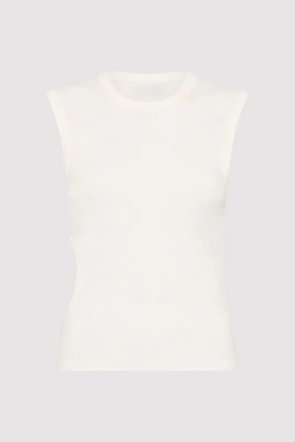 Organic Cotton Cut Out Tank -|St. Agni Sale