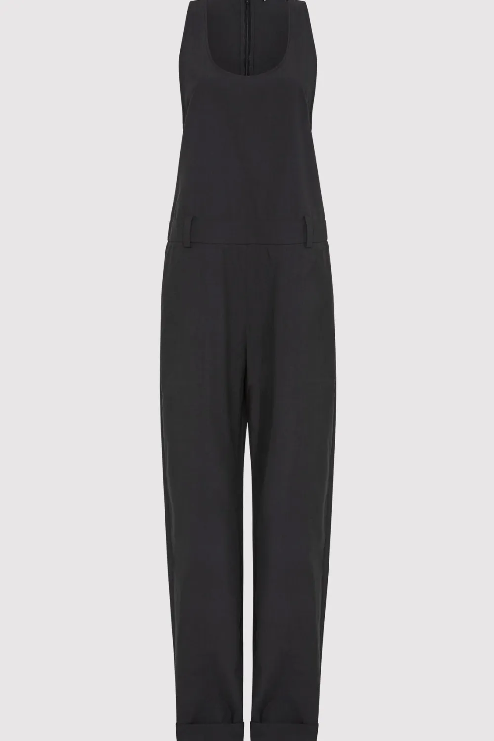 Organic Cotton Jumpsuit - Black|St. Agni Cheap