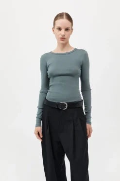 Organic Cotton Long Sleeve Top -|St. Agni Fashion