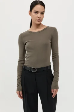 Organic Cotton Long Sleeve Top -|St. Agni Online
