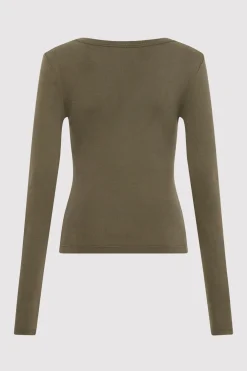 Organic Cotton Long Sleeve Top -|St. Agni Online