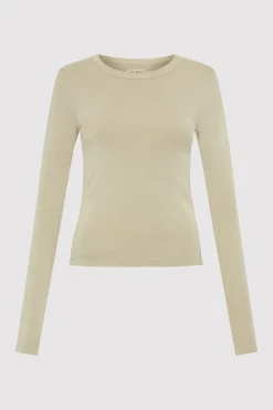 Organic Cotton Long Sleeve Top -|St. Agni Cheap