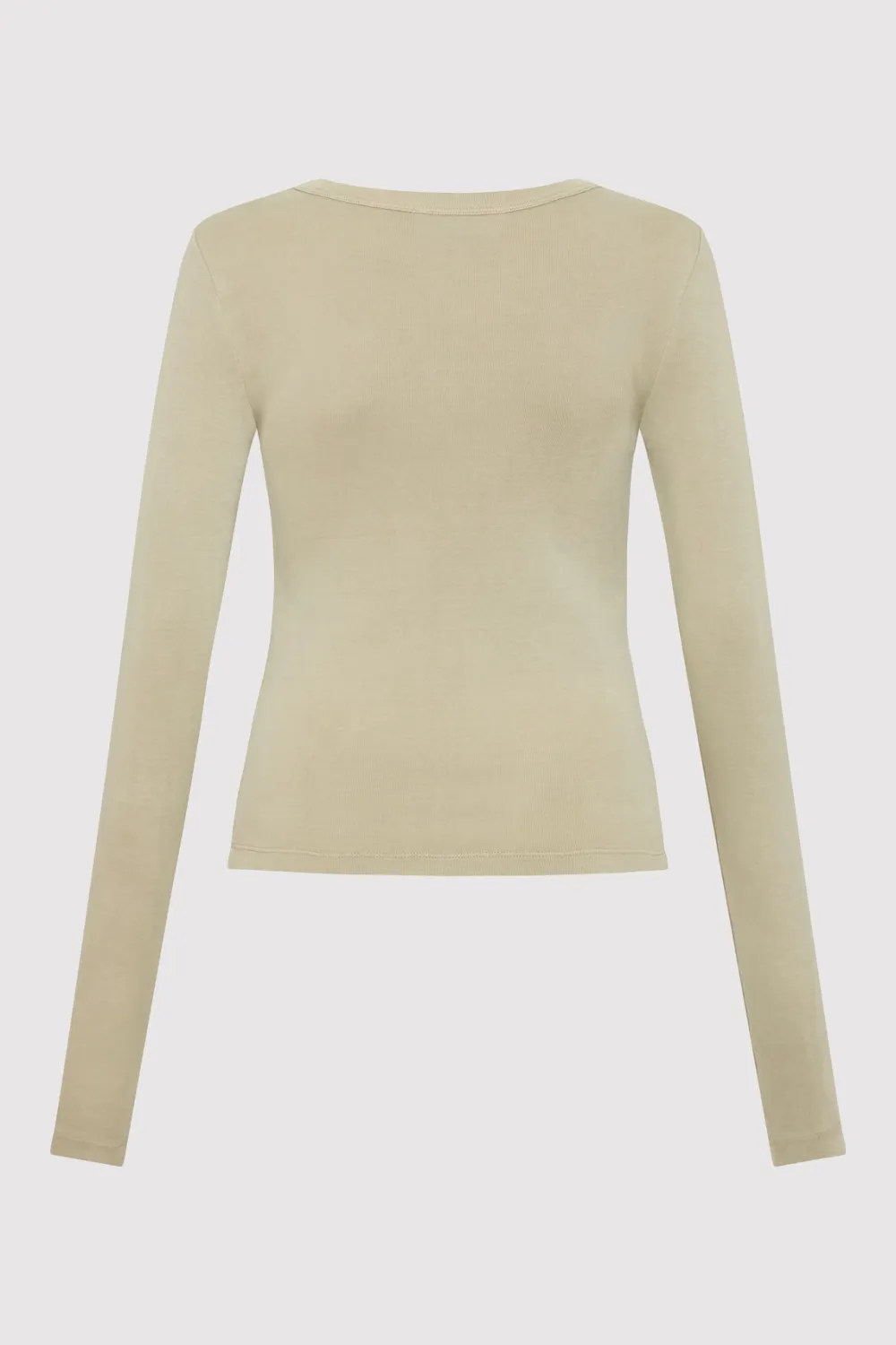 Organic Cotton Long Sleeve Top -|St. Agni Cheap