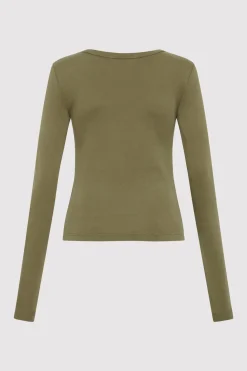 Organic Cotton Long Sleeve Top -|St. Agni Store
