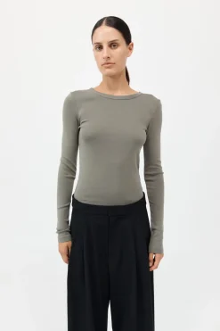 Organic Cotton Long Sleeve Top -|St. Agni Best Sale
