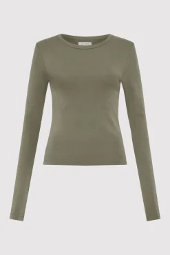 Organic Cotton Long Sleeve Top -|St. Agni Best Sale