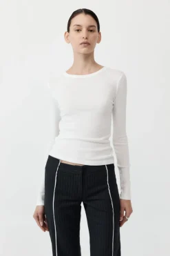 Organic Cotton Long Sleeve Top -|St. Agni Best
