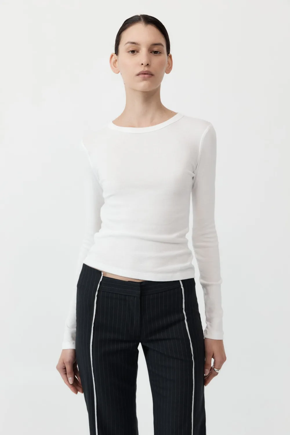 Organic Cotton Long Sleeve Top -|St. Agni Best