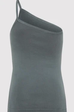 Organic Cotton One Shoulder Tank -|St. Agni Outlet