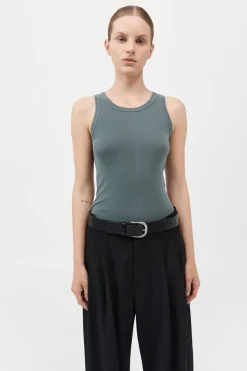 Organic Cotton Singlet -|St. Agni Sale