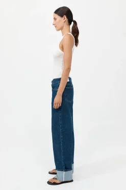 Organic Cotton Soft Rib Singlet -|St. Agni Outlet