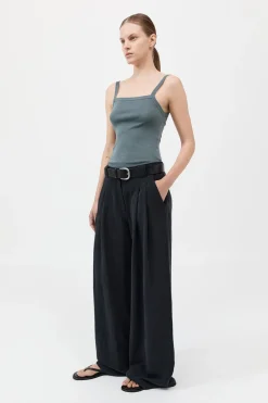 Organic Cotton Square Neck Tank -|St. Agni Best