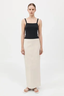 Organic Cotton Square Neck Tank -|St. Agni Flash Sale