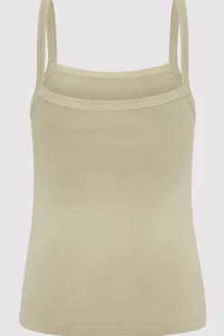 Organic Cotton Square Neck Tank -|St. Agni Cheap