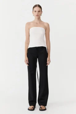 Organic Cotton Strapless Top -|St. Agni Discount