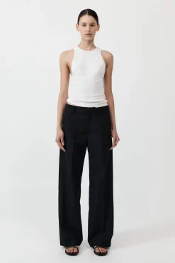 Organic Cotton V Back Tank -|St. Agni Best