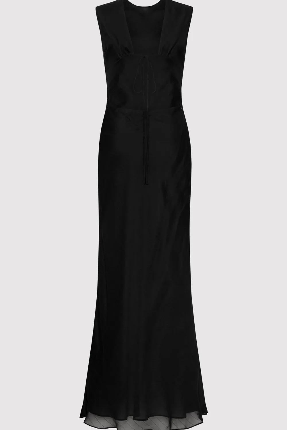 Pinstripe Silk Maxi Dress -|St. Agni Cheap