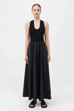 Plunge Neck Dress -|St. Agni Store