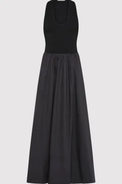 Plunge Neck Dress -|St. Agni Store