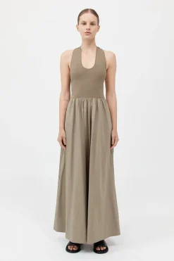 Plunge Neck Dress -|St. Agni Clearance