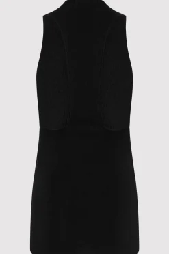 Plunge Neck Knit Top -|St. Agni Clearance