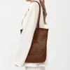 PRE-ORDER: Bagu Woven Tote - Antique Tan|St. Agni Hot