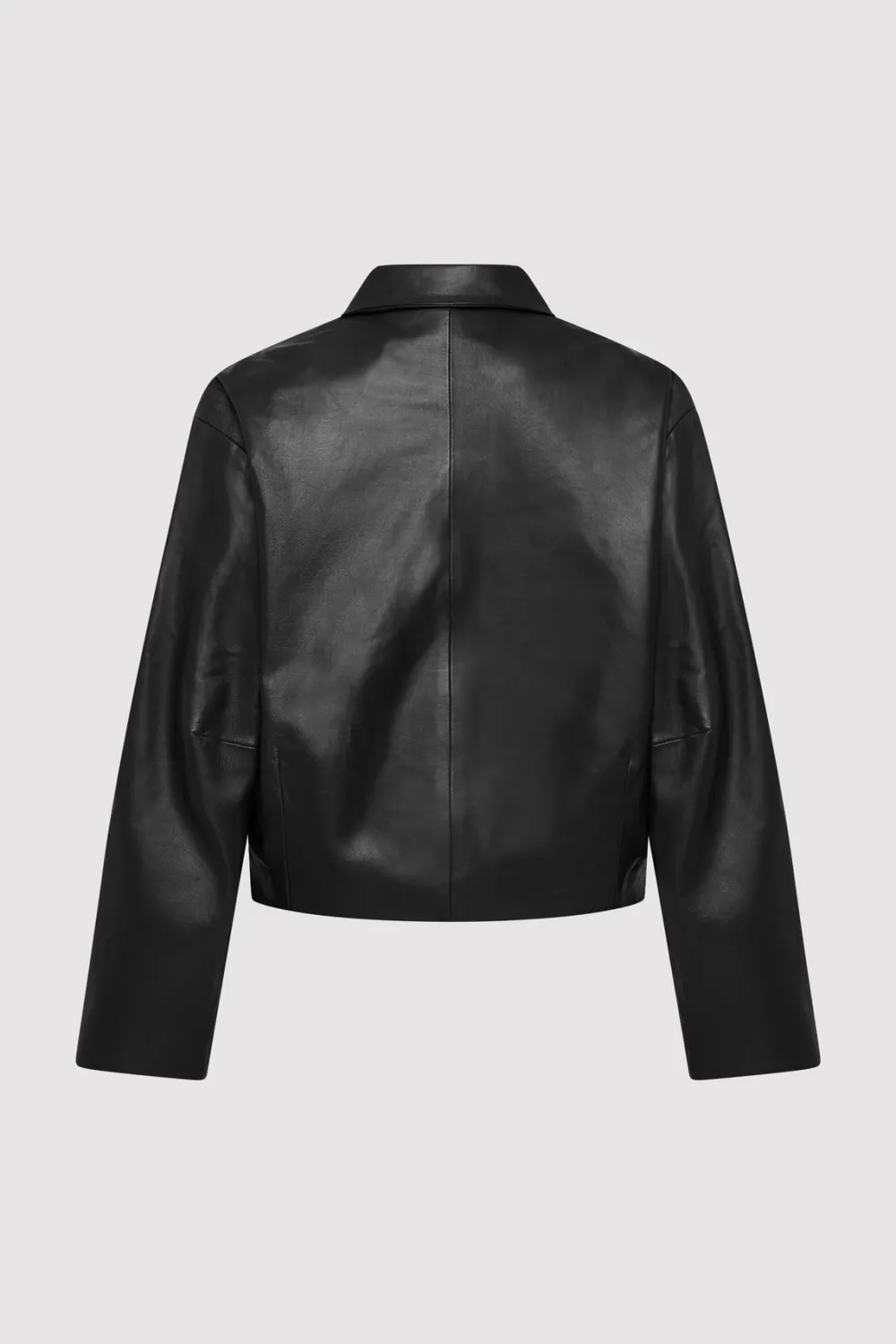 PRE-ORDER: Cocoon Leather Jacket -|St. Agni New