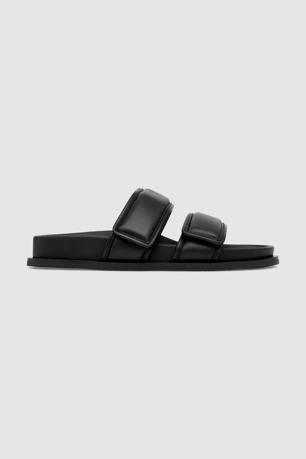 Quilted Leather Slide -|St. Agni Best