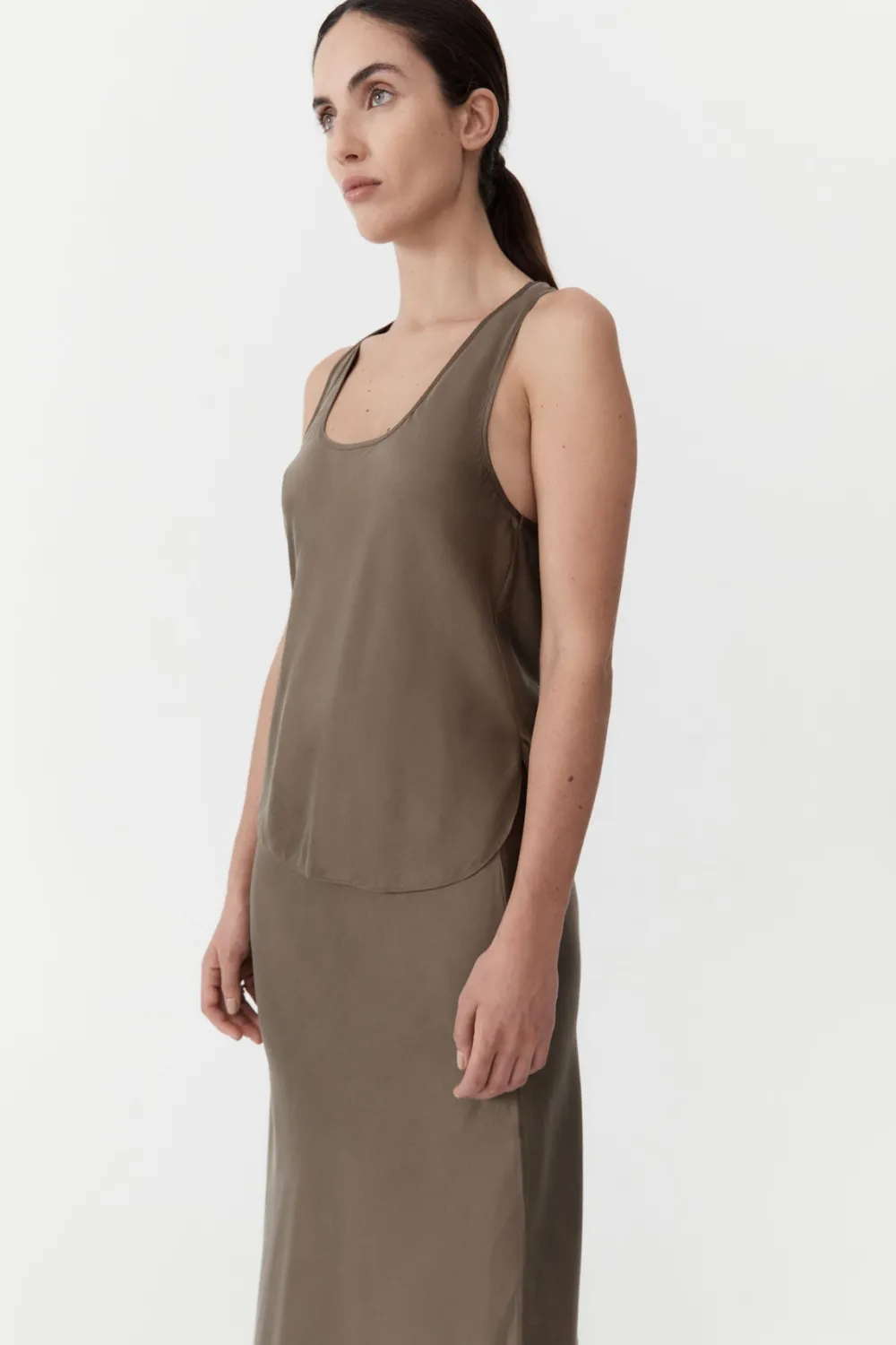 Racer Back Bias Tank -|St. Agni Hot