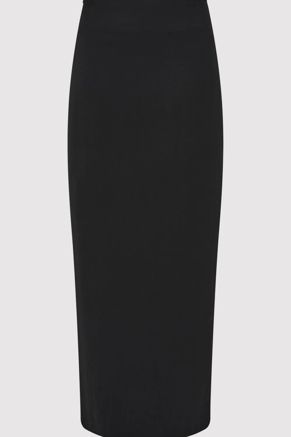 Raw Edge Column Maxi Skirt -|St. Agni Online
