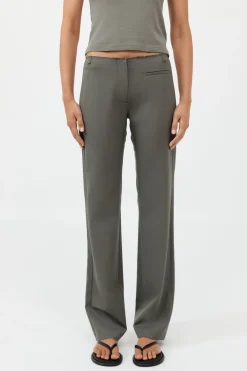 Raw Edge Pants -|St. Agni Fashion