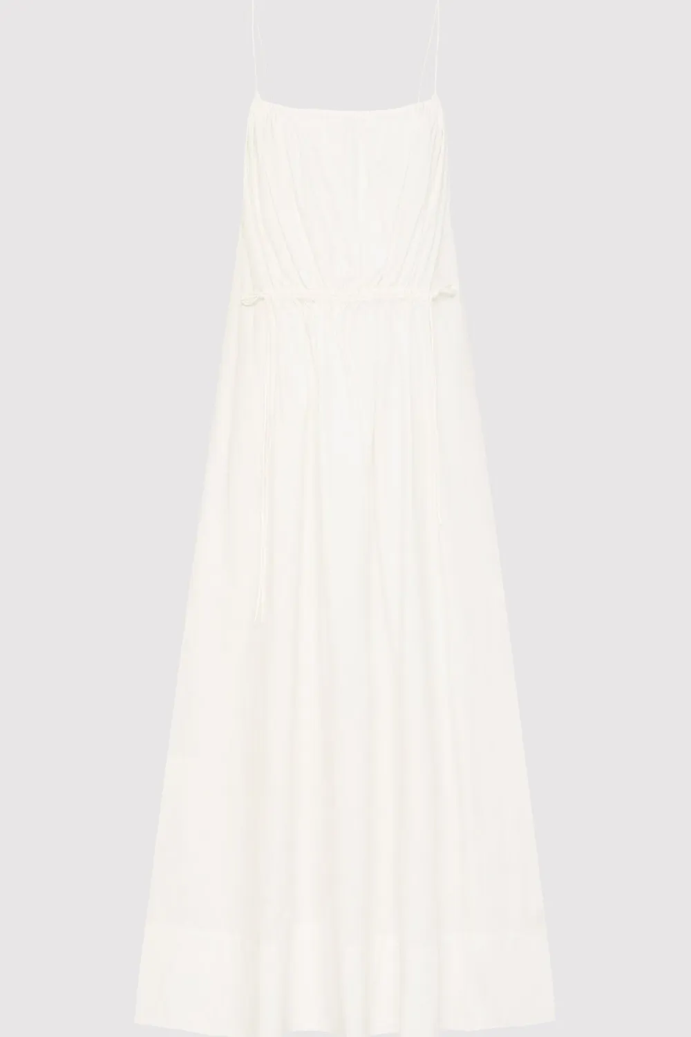 Relaxed Drawstring Dress -|St. Agni New