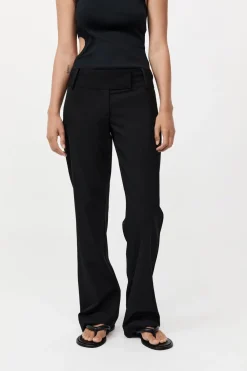 90s Relaxed Pants - Black|St. Agni Cheap