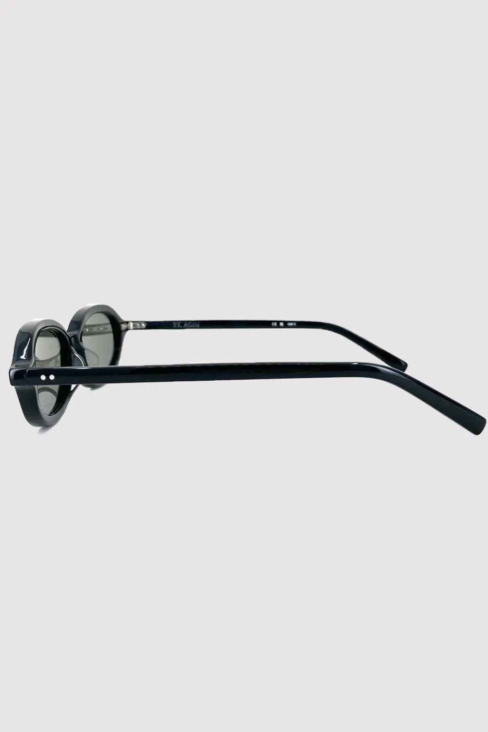 90s Slim Oval Sunglasses -|St. Agni Flash Sale