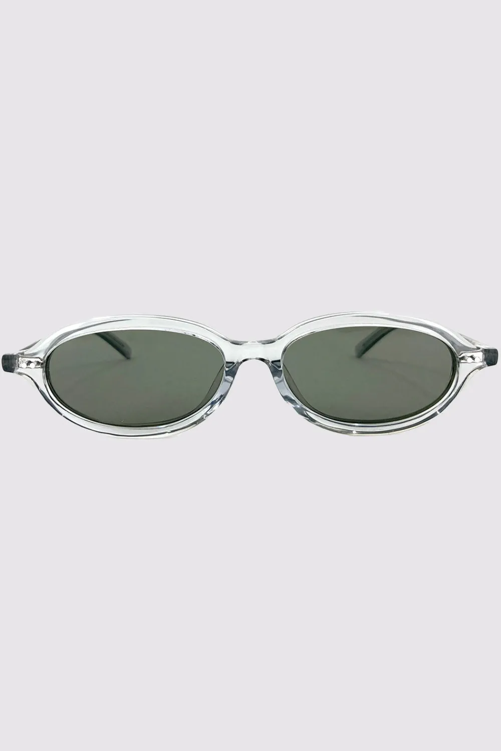 90s Slim Oval Sunglasses -|St. Agni Online