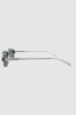 90s Slim Oval Sunglasses -|St. Agni Online