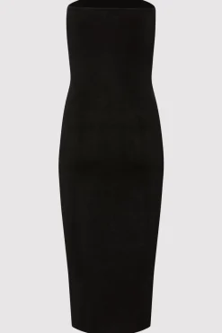 90s Strapless Knit Midi Dress -|St. Agni Store