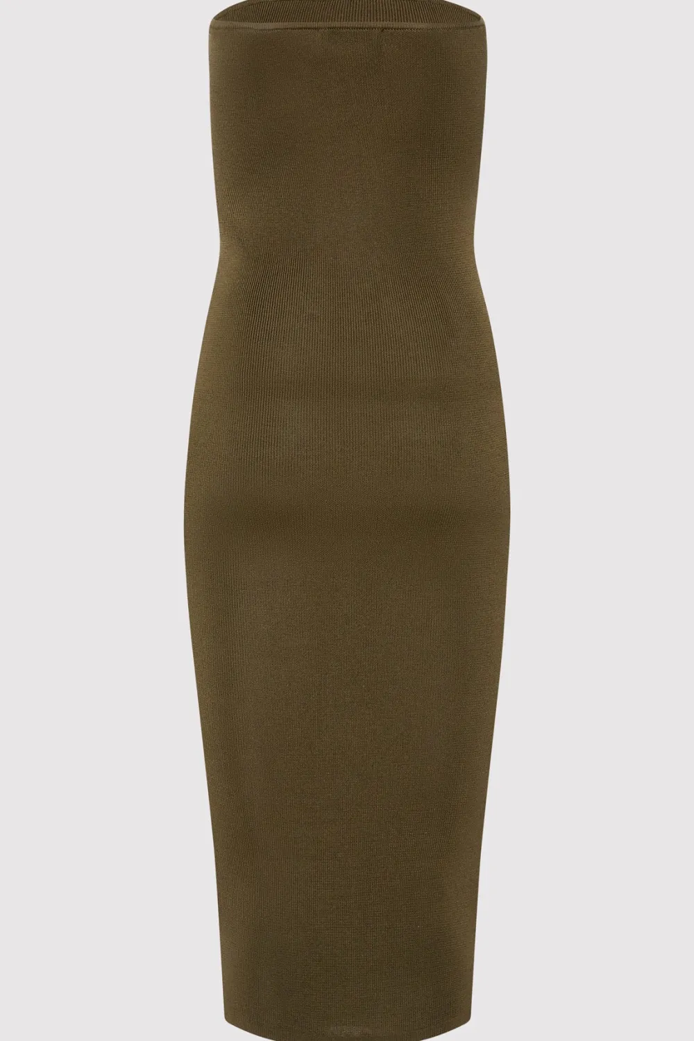 90s Strapless Knit Midi Dress -|St. Agni Shop