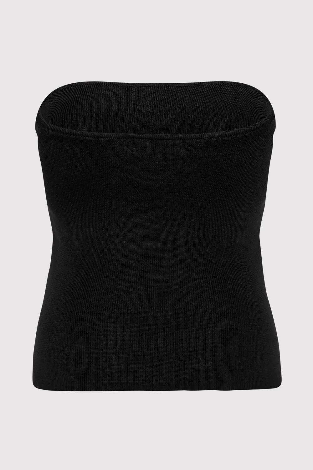 90s Strapless Knit Top - Black|St. Agni Discount