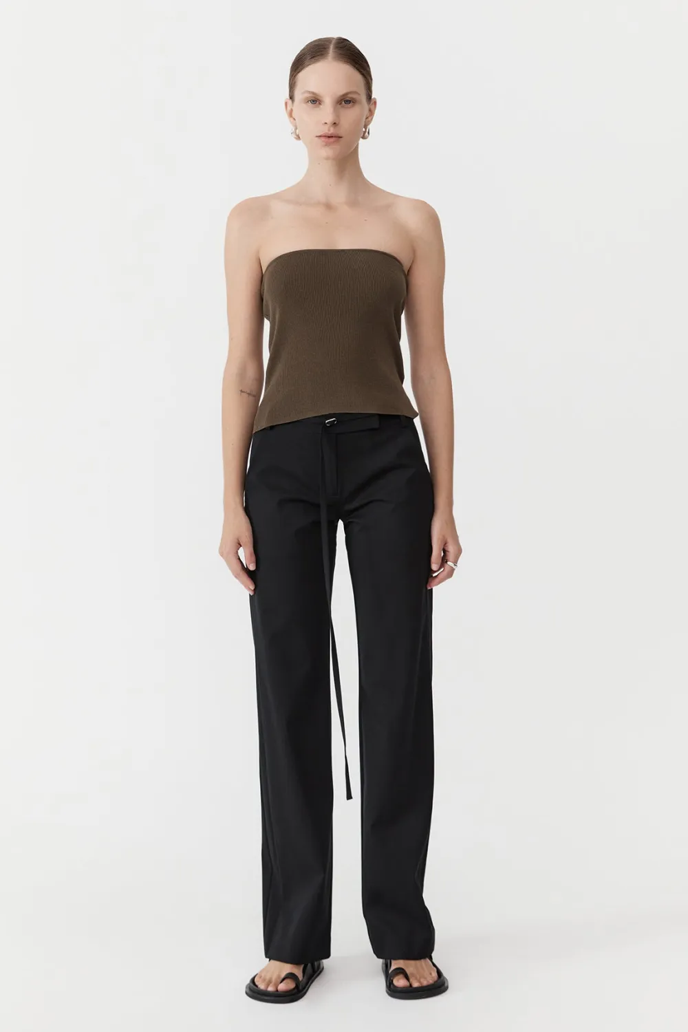 90s Strapless Knit Top -|St. Agni Online