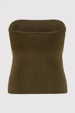 90s Strapless Knit Top -|St. Agni Online