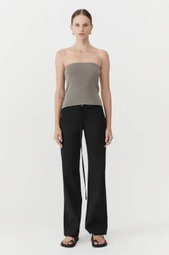 90s Strapless Knit Top -|St. Agni Cheap