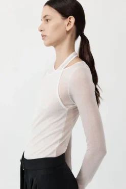 Semi Sheer Loop Top -|St. Agni Fashion